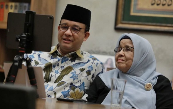 Doa Anies Baswedan untuk Ibunda Tercinta, ''Alhamdulillah...Kami Sekeluarga Mensyukuri Nikmat Allah atas Kesehatan Ibu...''