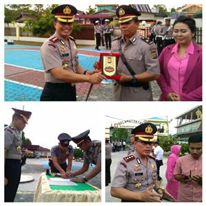 Polres Meranti Gelar Sertijab 10 Pejabat Utama