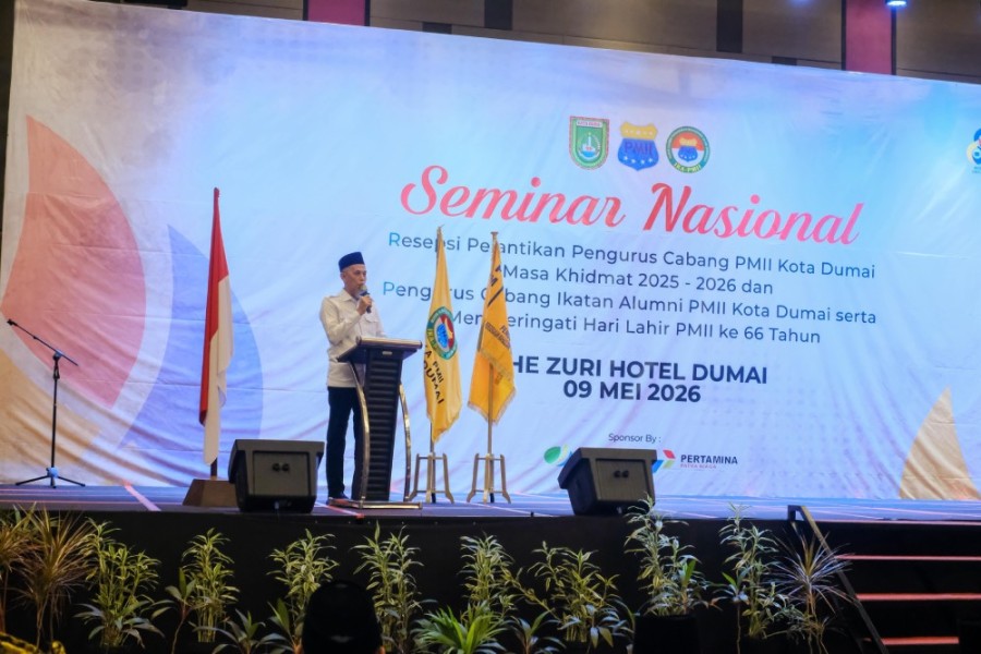 Hadiri Pelantikan PC IKA PMII & PC PMII Dumai, Wako H Paisal Ajak Kader Beri Kontribusi Nyata untuk Pembangunan Daerah