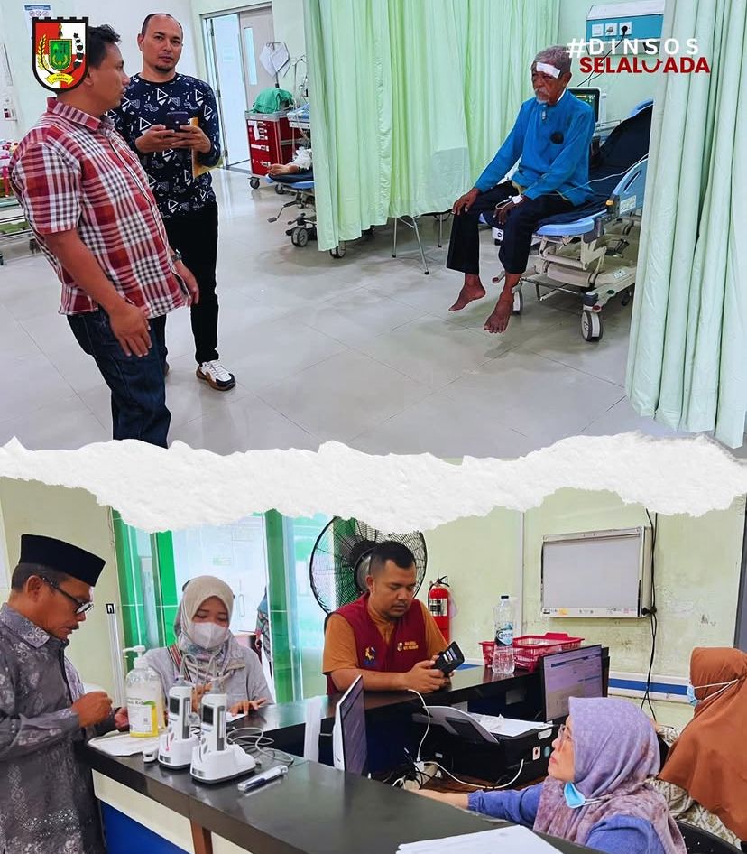 Lansia Terlantar di Rumbai Dievakuasi, Dinsos Lakukan Penanganan Intensif