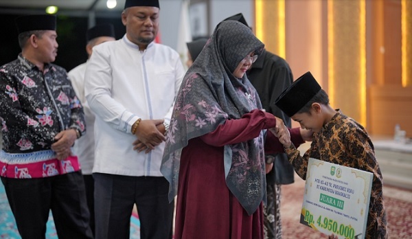 Bupati Siak Naikkan Bonus 10 Persen dan Hadiah Umroh untuk Kafilah MTQ Berprestasi