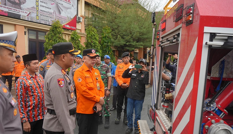 Polres Siak Hadiri Apel Gelar  Pasukan Operasi Ketupat 2025