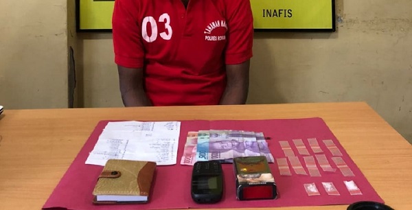 Satnarkoba Polres Rohul Tangkap Warga Ngaso Ujung Btu di Pagaran Tapah Terkait Dugaan Narkotika