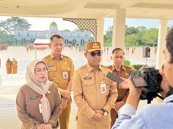 95 Persen ASN Rohil  Hadir di Hari Perdana Masuk Kerja 2026