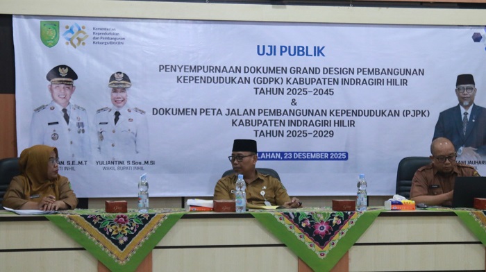Pemkab Inhil Gelar Uji Publik Penyempurnaan Dokumen GDPK dan PJPK