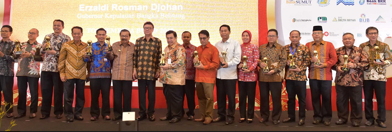 Bank Riau Kepri Sabet 4 Award dalam Ajang Top BUMD 2018 