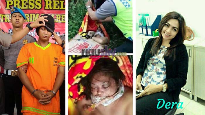 Inilah Beki Efrianto, Pelaku Pembunuhan Dera Dewanti yang Ditangkap Saat Hendak Mancing di Inhu...