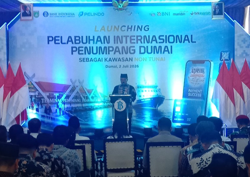 Pelabuhan Penumpang Dumai Resmi Terapkan Transaksi Non Tunai, Riau Perkuat Pembayaran Digital Lintas Negara
