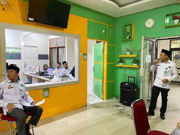 Kemenag Pelalawan Uji Kesiapan Aplikasi AMANAH BONO