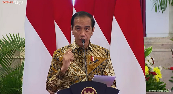 Jokowi Minta Masyarakat Tak Khawatir dengan Mutasi Virus Corona B.1.1.7