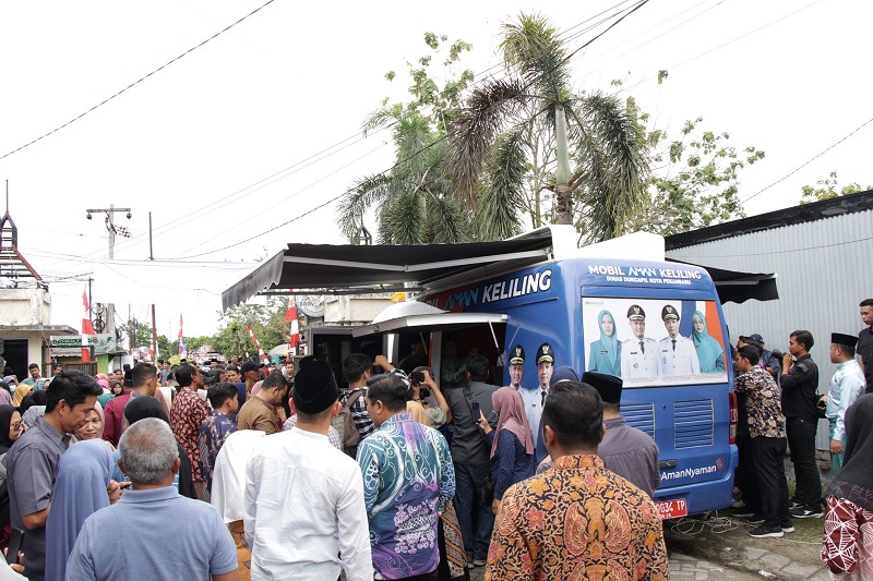 Urus Administrasi Kependudukan di Pekanbaru Kini Tak Lagi Repot, Ada Mobil AMAN Keliling