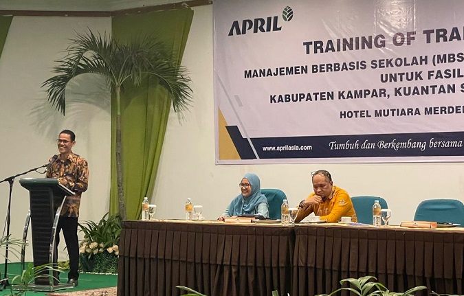 PT RAPP Kembali Gelar ToT Fasda 172 Sekolah di  Riau