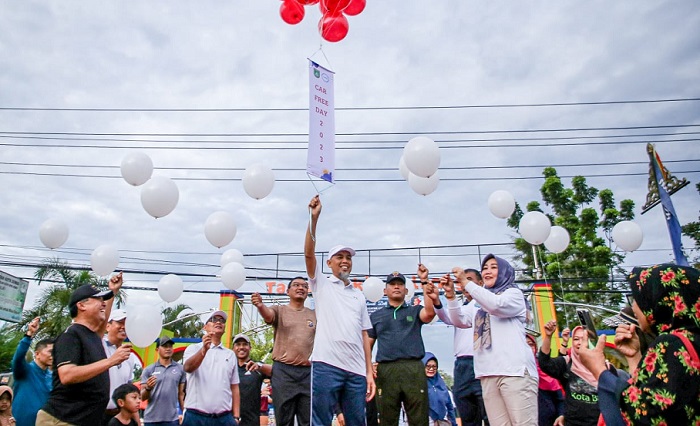 Car Free Day di Jalan Soebrantas Dumai Kembali Dibuka, Faisal: Ini Wahana untuk Masyarakat...