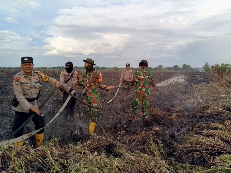 392 Hotspot, Dua Heli dari Palembang Segera Diperbantukan Tangani Karhutla di Riau