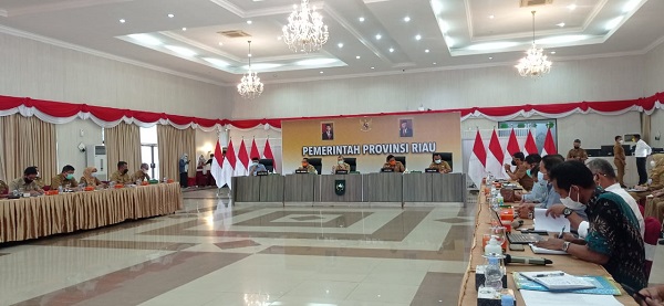 Hampir Seluruh APBD Habis untuk Tangani Covid-19, Pemko Pekanbaru Minta Bantuan  Pemprov dan Kementerian
