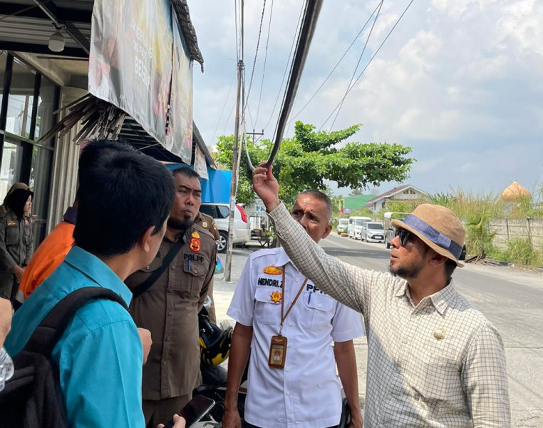 Satpol PP Pekanbaru Surati Empat Provider Internet