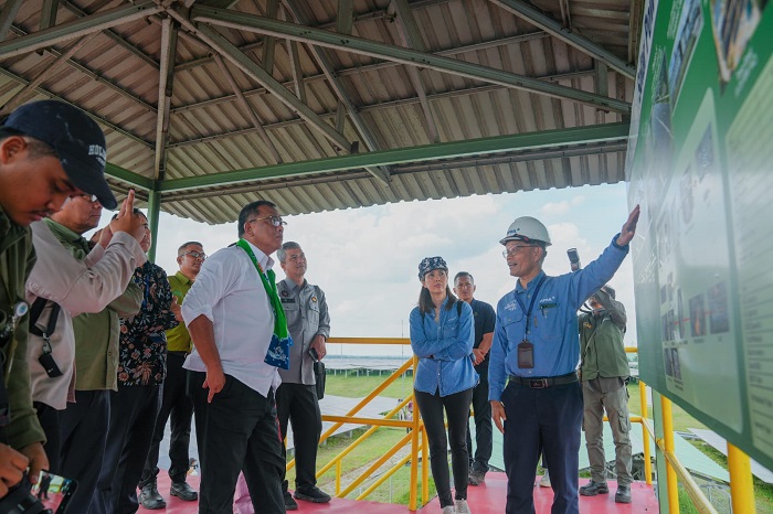 KLH/BPLH Apresiasi Praktik Pengelolaan Gambut dan Water Sharing di Riau sebagai Model Pencegahan Karhutla Berkelanjutan