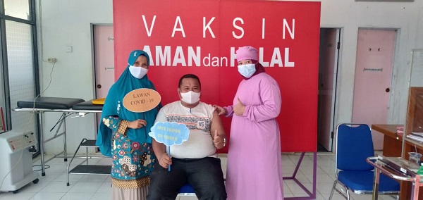 Motivasi Warga Untuk Vaksin Covid 19, Pemdes RTH Rokan Hulu  Siapkan Hadiah Menarik