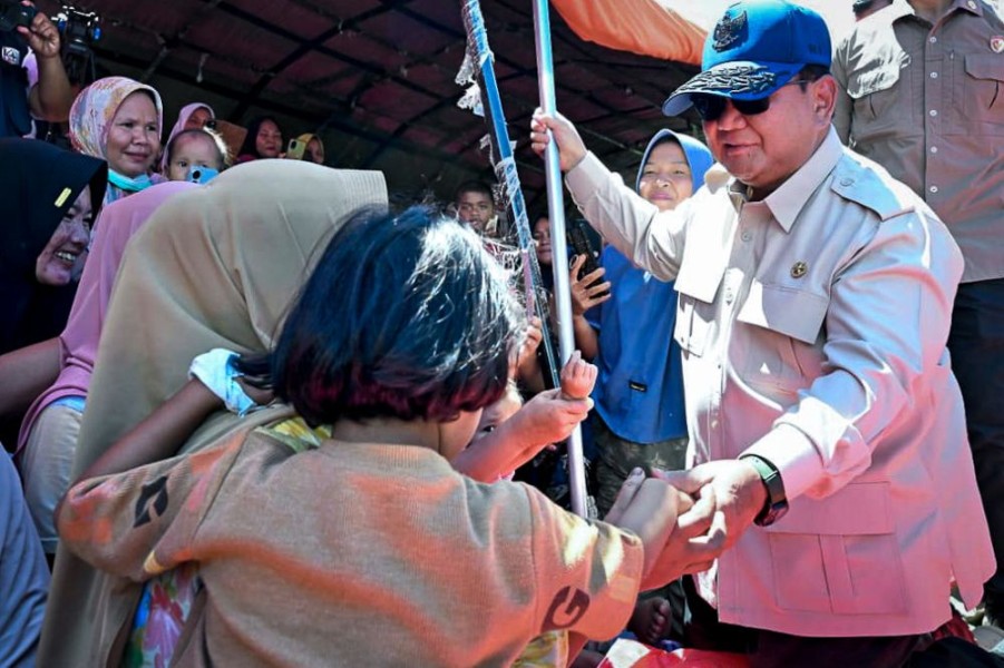 Komitmen Presiden Prabowo di Tengah Korban Banjir Aceh Tenggara