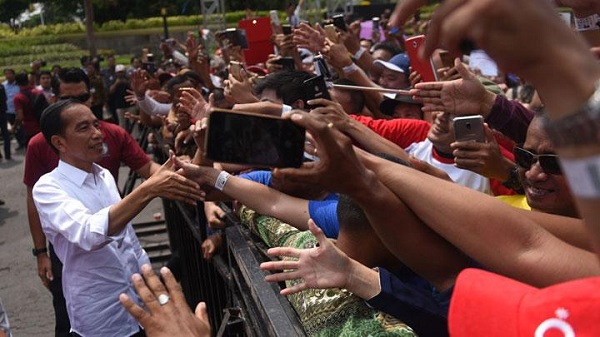 Setelah Posko Prabowo-Sandi Berdiri, Jokowi Akui Suaranya di Jawa Tengah Turun 