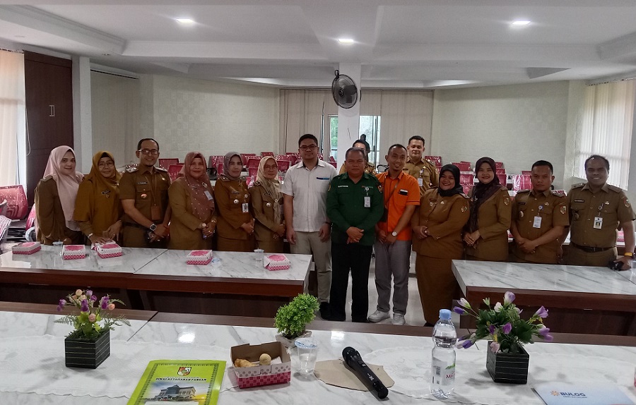 Pastikan Beras  Bantuan Pemerintah Tersalurkan 100 Persen,  DKP Kumpulkan Seluruh Lurah