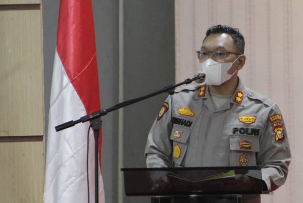 Dihadiri Bupati, Kapolres Bahas Sejumlah Isu Penting Dalam Rakerpim di Bagansipiapi