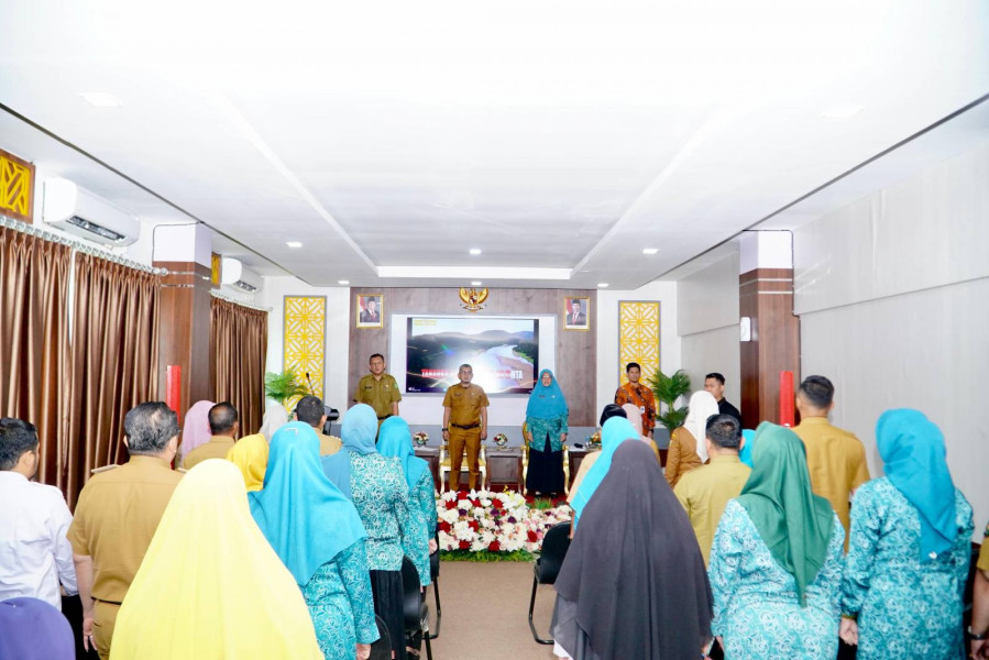 Pemkab Kampar Lakukan Penilaian Kinerja TPPS Kecamatan SE Kab. Kampar Tahun 2024