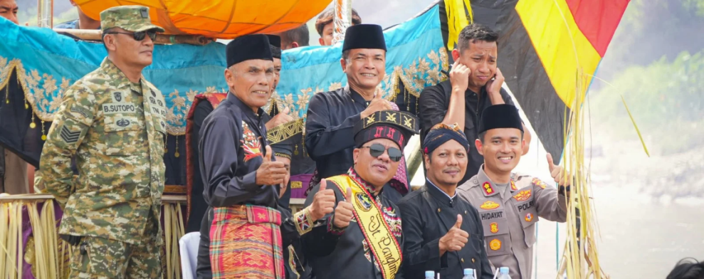 Festival Perahu Beganduang 2026 Semarak, Pemkab Kuansing Tampilkan Nuansa Budaya Nusantara