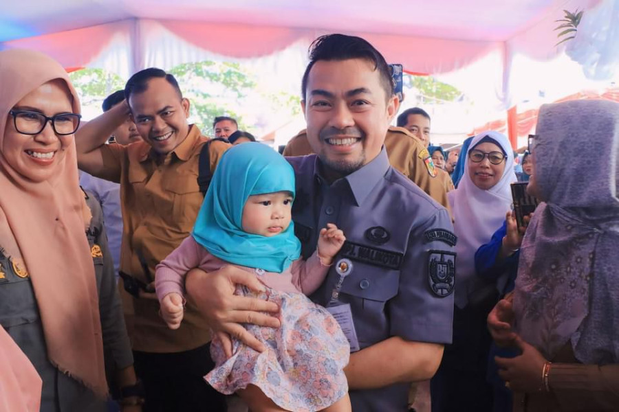 12.332 Anak di Pekanbaru Sudah Jalani Imunisasi Polio