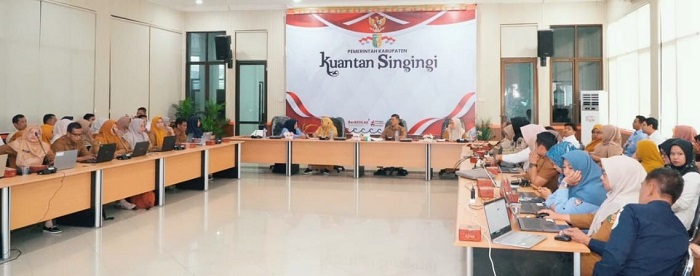 BKPAD Kuansing Rapat Pelaksanaan Akuntansi Pelaporan Aplikasi SIPD Tahun 2024