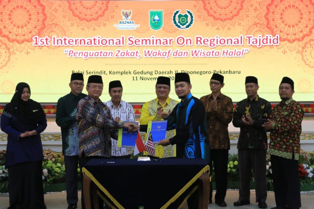 Raja Perlis dan Pemprov Riau Adakan Kerjasama Ekonomi Islam