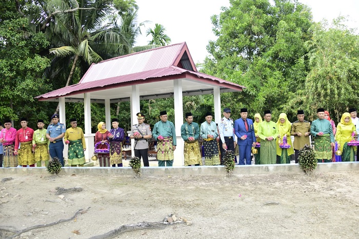 Rangkaian Hari Jadi Bengkalis, Wabup dan Forkopimda Ziarah Makam Dara Sembilan
