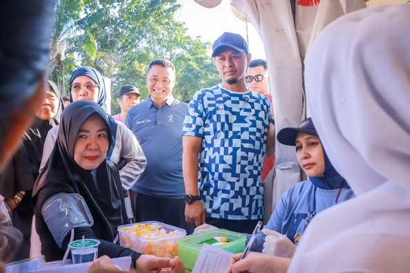 Kendalikan Penyakit,  Agung Ajak Masyarakat Terapkan Pola Hidup Sehat