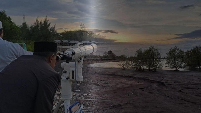 Pantai Selat Baru Bengkalis Jadi Titik Pemantauan Hilal Awal Zulhijah 1447 H
