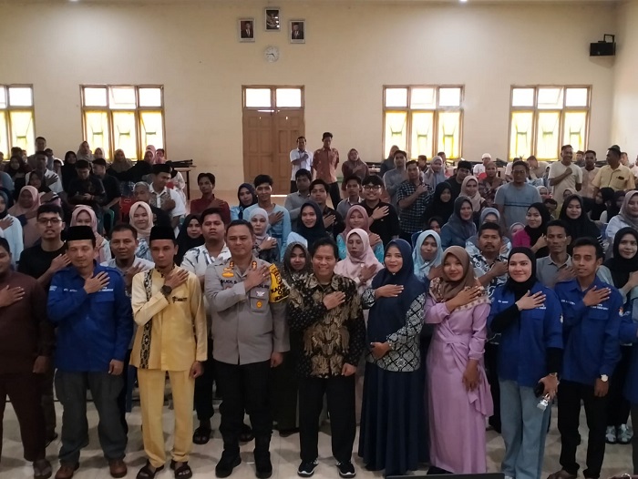 Pungut Hitung Suara di Simulasikan di Kecamatan Rambah-Rokan Hulu