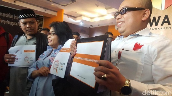 Temukan 73.715 Dugaan Kecurangan, BPN Prabowo-Sandi Serahkan Data ke Bawaslu