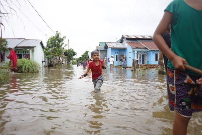 Terdampak Banjir, 21 Sekolah di Riau Lakukan Pembelajaran Secara Daring