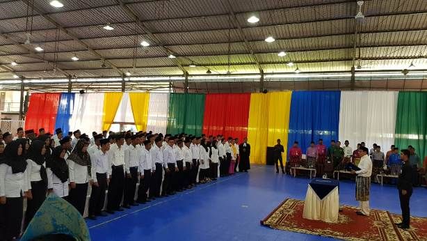 Sekda Yulian Norwis Lantik Anggota BPD 28 Desa Se-Kepulauan Meranti