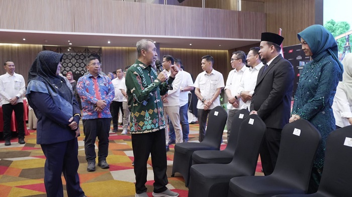 Roby Junipa Dilantik Sebagai Dirut,  Bupati  Afni Minta BSP Bisa Hasilkan Deviden Rp300 Miliar