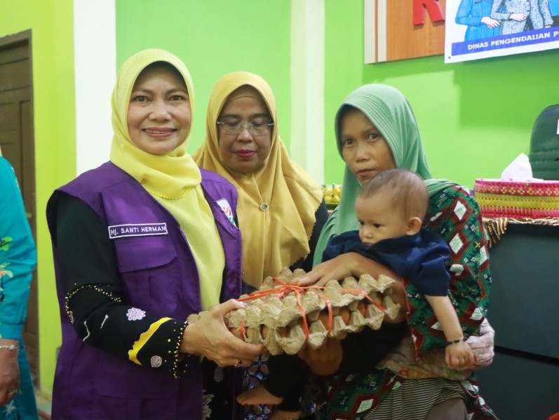 Ketua TP PKK Inhil Katerina Susanti Tegaskan Peran Bersama Tekan Stunting Lewat Edukasi Dashat
