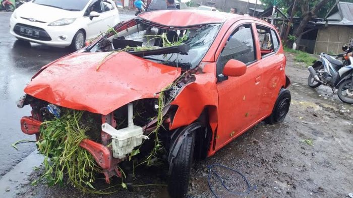 Innalillah, Mobil Daihatsu Ayla Terjun ke Empang, 6 Orang Tewas Ditempat, 1 Kritis
