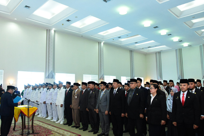 Bupati Amril Lantik 48 Pejabat Administrator dan 89 Pejabat Pengawas