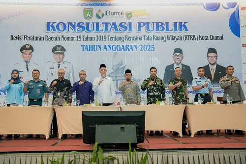 RTRW Dumai Direvisi, Pemerintah Dorong Tata Ruang yang Lebih Modern dan Berkelanjutan