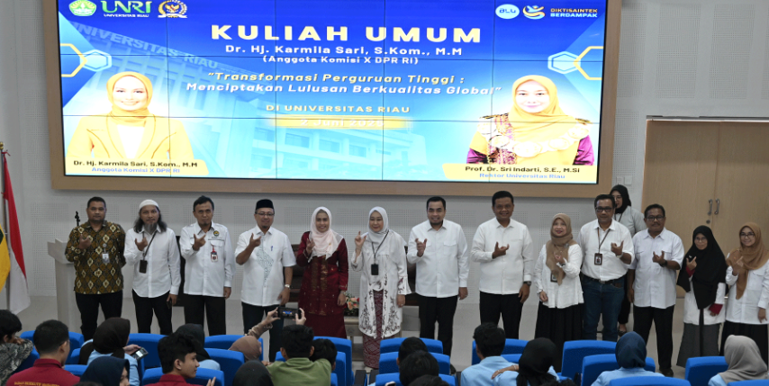 Unri Gelar Kuliah Umum Transformasi Perguruan Tinggi: Menciptakan Lulusan Berkualitas Global