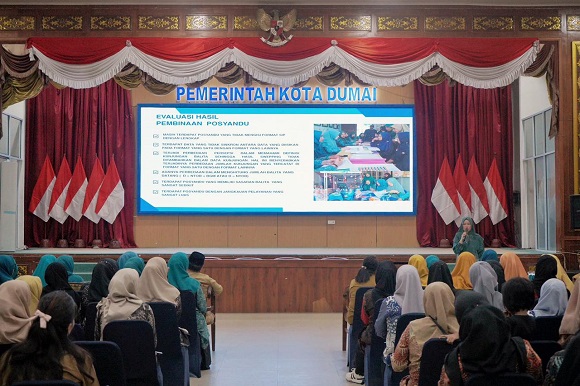 Pemko Dumai Laksanakan Peningkatan Kapasitas Kader Posyandu Bidang Kesehatan se-Kota Dumai