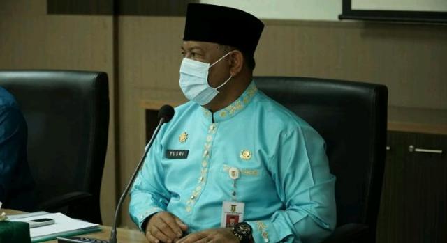 Pimpin Rapat Hari Jadi Riau ke-65 dan HUT RI ke-75, Ini Arahan Sekda Kampar