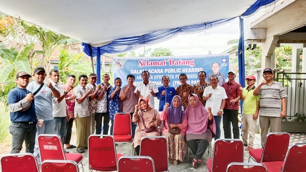 Lakukan Public Hearing,  Indra Sukma Dengar Aspirasi Masyarakat di Simpang Tiga