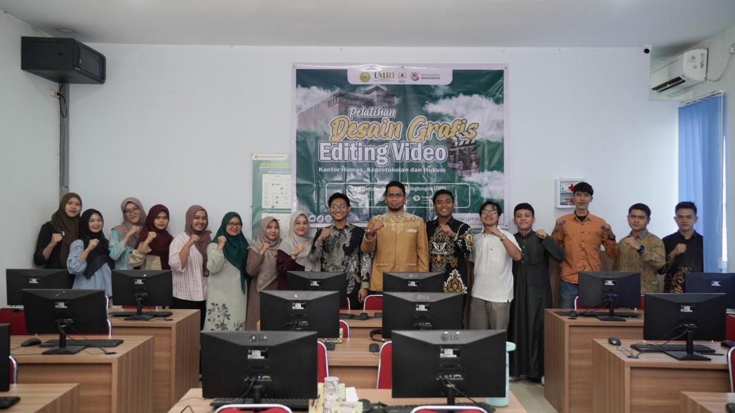 Umri Gelar Pelatihan Desain Grafis dan Editing Video untuk Tingkatkan Kompetensi Staf