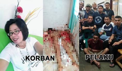 KEJI...18 Tusukan Bersarang di Dada dan Kelamin Janda Cantik, Polisi Juga Temukan Bercak Sperma