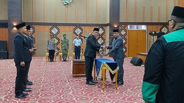 Berikut Tugas Pj Wali Kota Muflihun kepada Kepala Dinas Ketahanan Pangan yang Baru...
